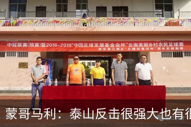 蒙哥马利：泰山反击很强大也有很多出色球员 张稀哲、王刚将缺阵
